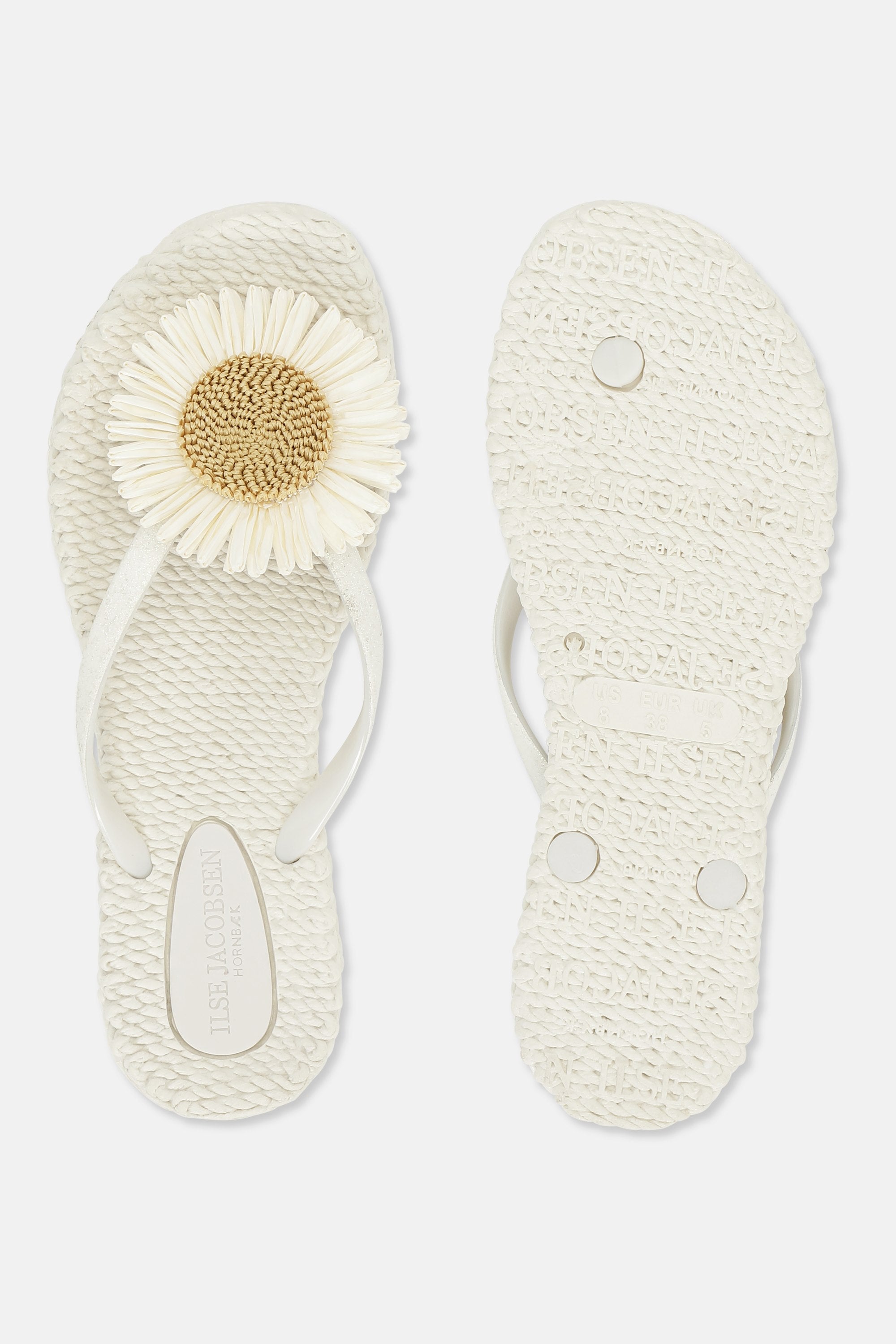 Flip-flops Blomma - Creme